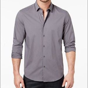 Alfani Men’s Stretch Modern Button Down Shirt
